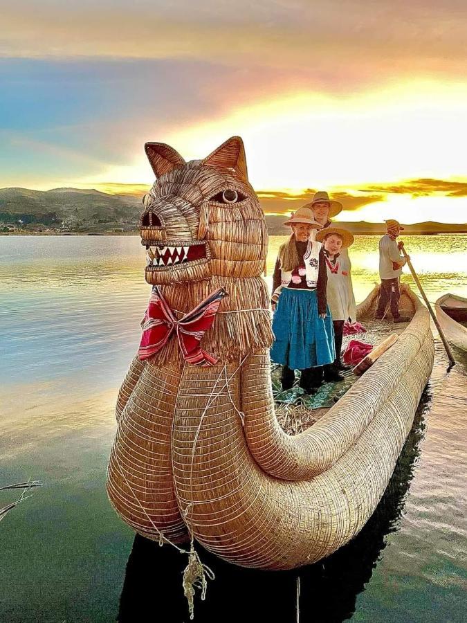 Uros Walysuma Titicaca Lodge 푸노 외부 사진