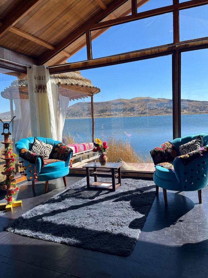 Uros Walysuma Titicaca Lodge 푸노 외부 사진