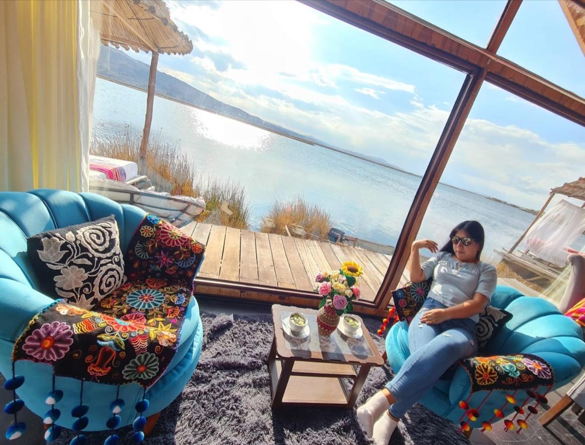 Uros Walysuma Titicaca Lodge 푸노 외부 사진